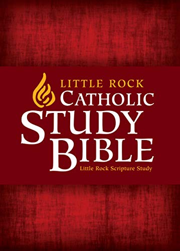 Little Rock Catholic Study Bible-NABRE (New American Bible Revised) by Catherine Upchurch, Hardcover book cover