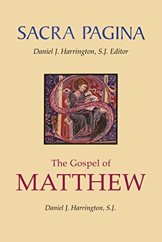 Sacra Pagina: The Gospel of Matthew book cover