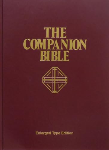 Companion Bible-KJV (Enlarged Print) by E W Bullinger, Hardcover book cover