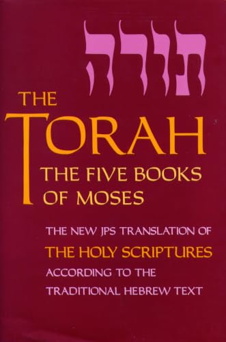 Torah-TK: Five Books of Moses by Jewish Publication Society, Hardcover book cover