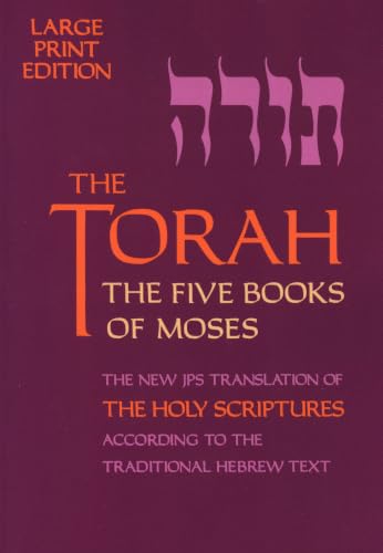 Torah-TK-Large Print by Jewish Publication Society, Paperback book cover