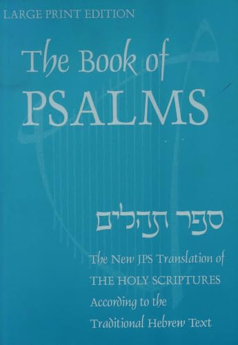 Book of Psalms-OE: A New Translation According to the Hebrew Text by Jewish Publication Society, Paperback book cover
