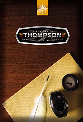 Santa Biblia Thompson Edicion-Rvr 1960 by Charles Thompson, Hardcover book cover