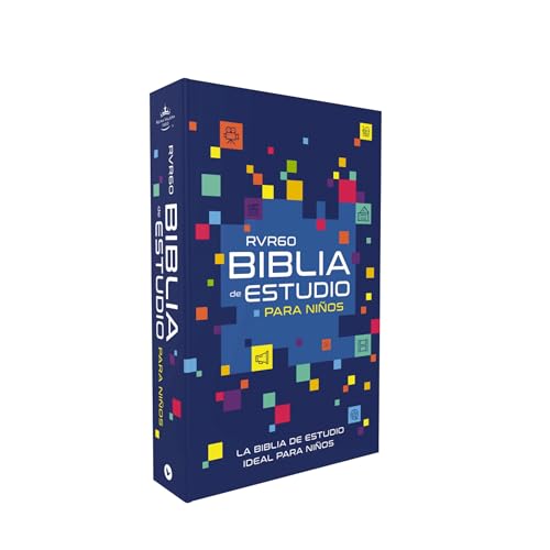 Rvr60 Biblia de Estudio Para Ninos, Softcover: La Biblia Para Ninos Mas Completa by Rvr 1960- Reina Valera 1960, Paperback book cover