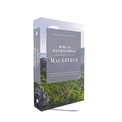 Nbla, Biblia Devocional Macarthur, Tapa Rustica, Comfort Print by Nbla-Nueva Biblia de Las Americas, Paperback book cover