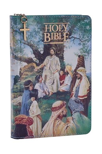 Seaside Bible-KJV-Child Zipper Closure by Thomas Nelson, Hardcover book cover