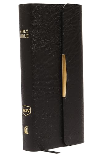 Classic Companion Bible-NKJV-Snap Flap by Thomas Nelson, Bonded Leather book cover