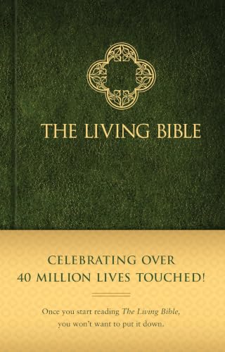 Living Bible-Lb by Tyndale, Hardcover book cover