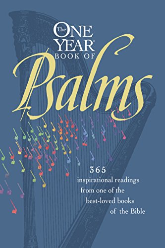 One Year Book of Psalms-Nlt by William Petersen, Paperback book cover