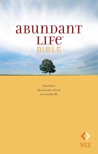 Abundant Life Bible-Nlt by New Living Translation, Paperback book cover