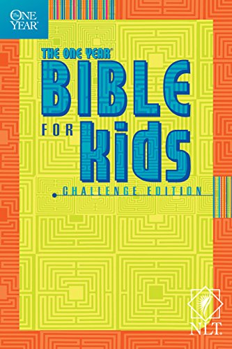 One Year Bible for Kids-Nlt by Tyndale, Paperback book cover