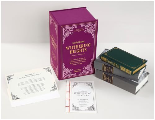 Wuthering Heights (British Library Deluxe Facsimile Edition): A Novel in Two Volumes book cover