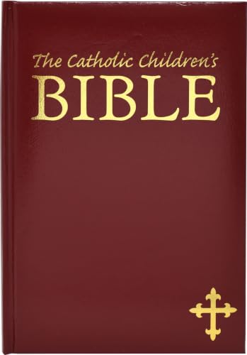 Catholic Children's Bible-NAB (Maroon Gift) by Mary Theola Zimmerman, Imitation Leather book cover