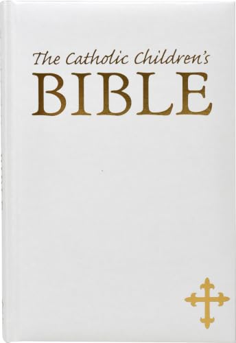 Catholic Children's Bible-NAB (White Gift) by Mary Theola Zimmerman, Imitation Leather book cover