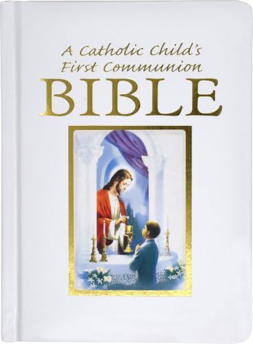 Catholic Child's Traditions First Communion Gift Bible-Nab-Boy (Traditions - Boy) by Ruth Hannon, Hardcover book cover