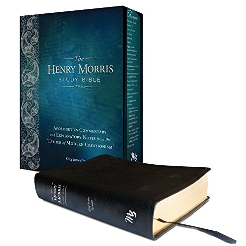 Henry Morris Study Bible-KJV by Henry M Morris, Leather book cover