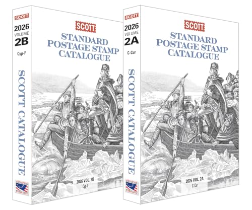 2026 Scott Stamp Postage Catalogue Volume 2: Cover Countries C-F (2 Copy Set): Scott Stamp Postage Catalogue Volume 2: Countries C-F book cover