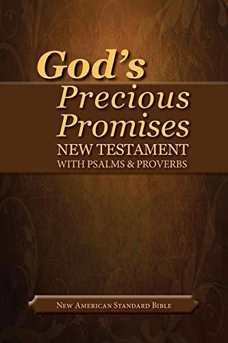 God's Precious Promises New Testament-NASB by Amg Publishers, Paperback book cover
