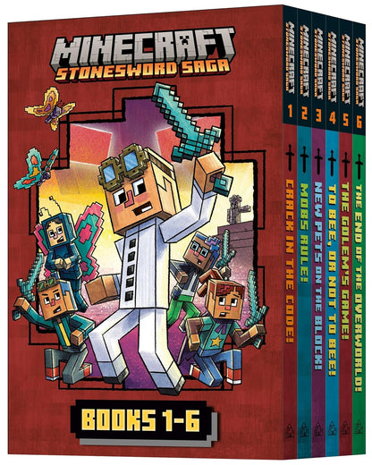 Minecraft Stonesword Saga Chapter Book Boxed Set (Minecraft Stonesword Saga)