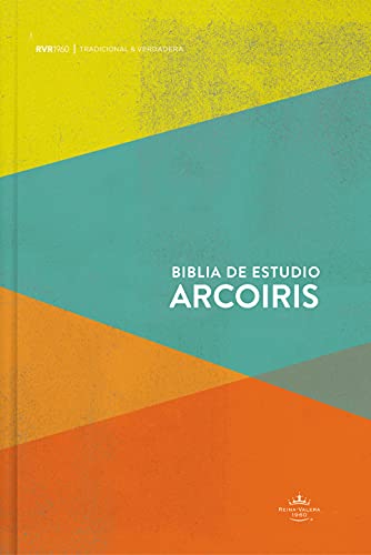 Rvr 1960 Biblia de Estudio Arcoiris, Multicolor Tapa Dura by B&h Espanol Editorial, Hardcover book cover