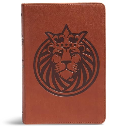 KJV Kids Bible, Lion Leathertouch by Holman Bible Publishers, Imitation Leather book cover
