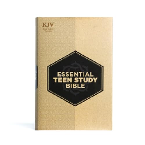 KJV Essential Teen Study Bible, Hardcover by Holman Bible Publishers, Hardcover book cover