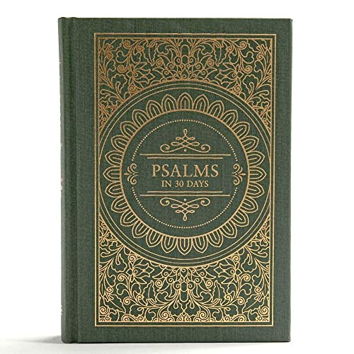 Psalms in 30 Days: CSB Edition (CSB) by Trevin Wax, Hardcover book cover