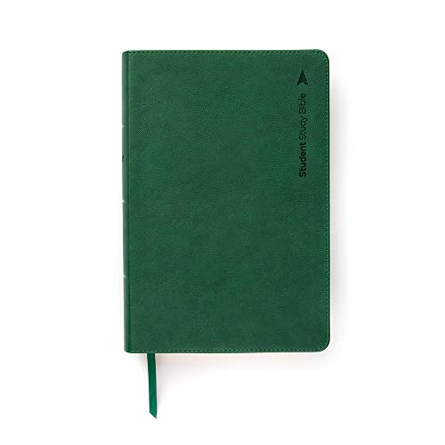CSB Student Study Bible, Emerald Leathertouch by Csb Bibles by Holman, Imitation Leather book cover