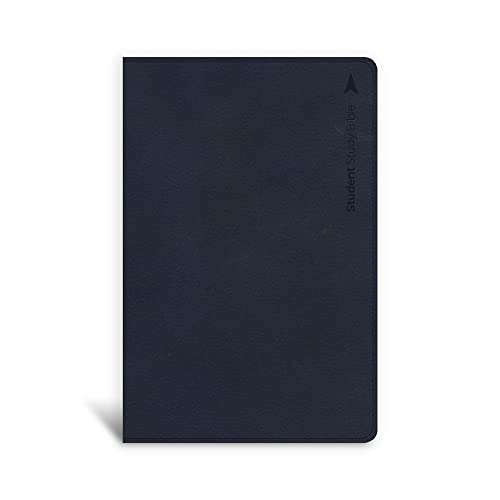 CSB Student Study Bible, Navy Leathertouch by Csb Bibles by Holman, Imitation Leather book cover