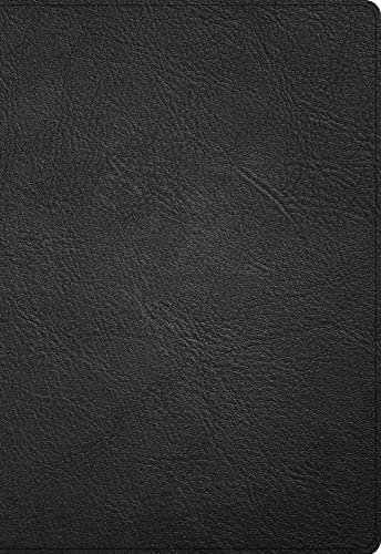 NASB Super Giant Print Reference Bible, Black Genuine Leather by Holman Bible Publishers, Leather book cover