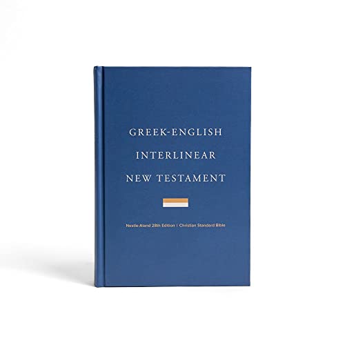 Greek-English Interlinear CSB New Testament, Hardcover (Nestle-Aland 28th) by Csb Bibles by Holman, Hardcover book cover