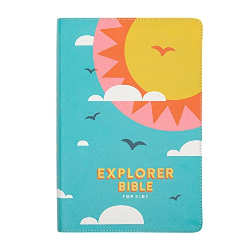 CSB Explorer Bible for Kids, Hello Sunshine Leathertouch, Indexed by Csb Bibles by Holman, Imitation Leather book cover