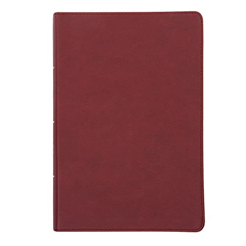 NASB Giant Print Reference Bible, Burgundy Leathertouch by Holman Bible Publishers, Imitation Leather book cover