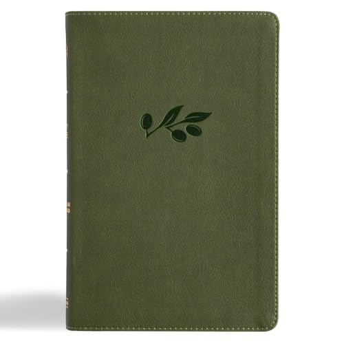 CSB Thinline Bible, Olive Leathertouch by Csb Bibles by Holman, Imitation Leather book cover