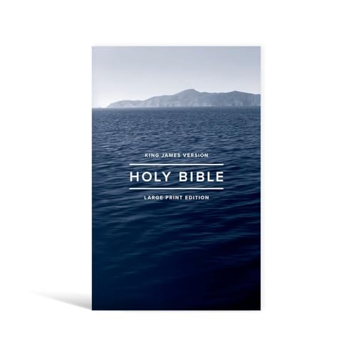 KJV Outreach Bible, Large Print Edition by Holman Bible Publishers, Paperback book cover