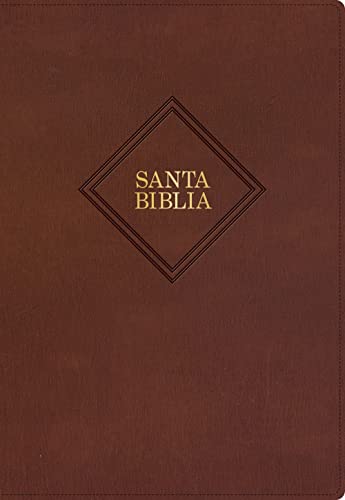 Rvr 1960 Biblia Letra Supergigante, Marron Piel Fabricada (Edicion 2023): Con Referencias. Nueva Tipografia (Edicion 2023) by B&h Espanol Editorial, Bonded Leather book cover