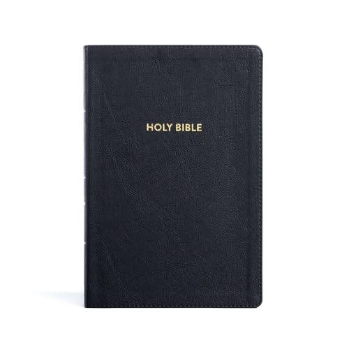 KJV Rainbow Study Bible, Black Leathertouch, Indexed by Holman Bible Publishers, Imitation Leather book cover
