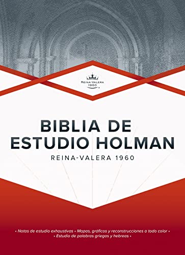 Rvr 1960 Biblia de Estudio Holman, Tapa Dura (Spanish Language) by B&h Espanol Editorial, Hardcover book cover