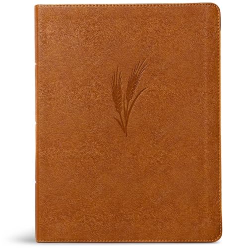 CSB Notetaking Bible, Large Print Edition, Camel Leathertouch by Csb Bibles by Holman, Imitation Leather book cover