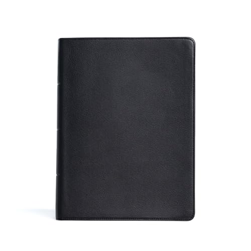 CSB Life Counsel Bible, Black Genuine Leather: Practical Wisdom for All of Life by New Growth Press, Leather book cover