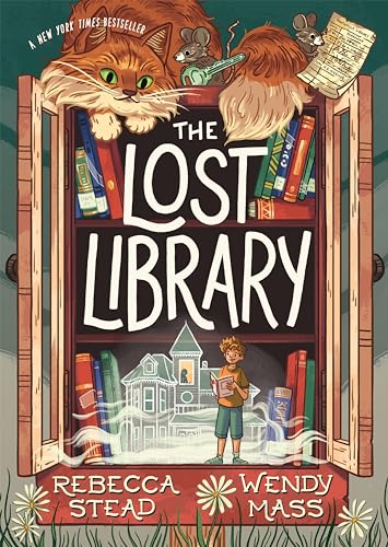 The Lost Library: A Kid-Friendly Mystery by Rebecca Stead — Paperback book cover