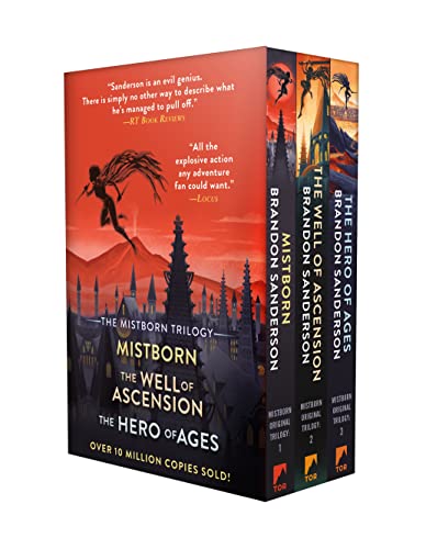 Mistborn Trilogy Tpb Boxed Set: Mistborn, the Well of Ascension, the Hero of Ages book cover