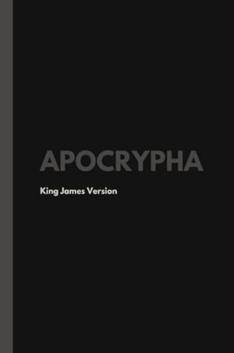 Apocrypha, King James Version cover