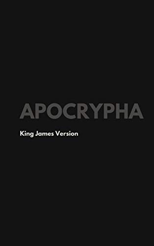 Apocrypha, King James Version cover