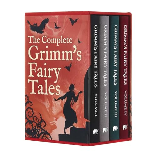The Complete Grimm's Fairy Tales: Deluxe 4-Book Hardcover Boxed Set book cover