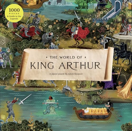 The World of King Arthur 1000 Piece Puzzle book cover
