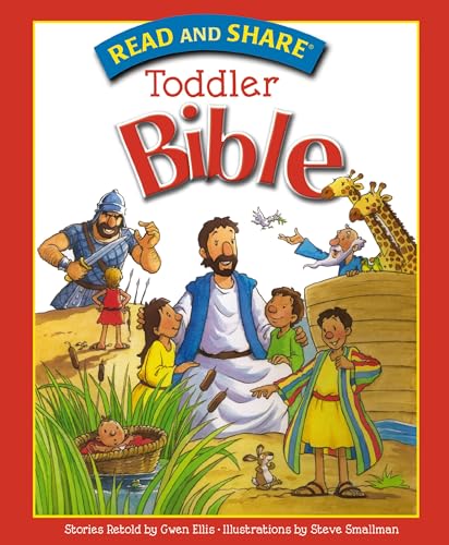 Read and Share Toddler Bible [With DVD] by Gwen Ellis, Hardcover book cover