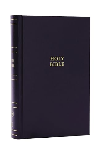 NKJV Personal Size Large Print Bible with 43,000 Cross References, Black Hardcover, Red Letter, Comfort Print by Thomas Nelson, Hardcover book cover