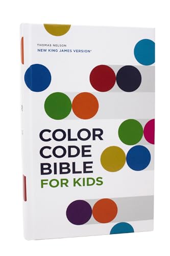 Nkjv, Color Code Bible for Kids, Hardcover, Comfort Print by Thomas Nelson, Hardcover book cover