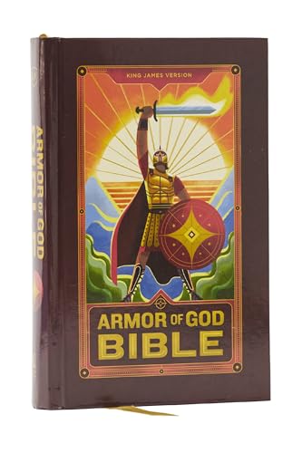 KJV Armor of God Bible, Hardcover (Children's Bible, Red Letter, Comfort Print, Holy Bible): King James Version by Thomas Nelson, Hardcover book cover